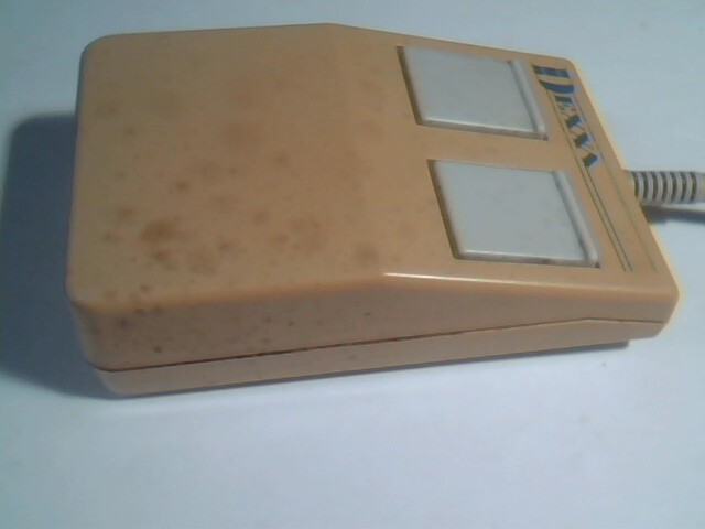 Vintage Dexxa Mouse PA-9MD DZL6QBP7-3F Two-button mini DIN Bus - WORKING! - image 2