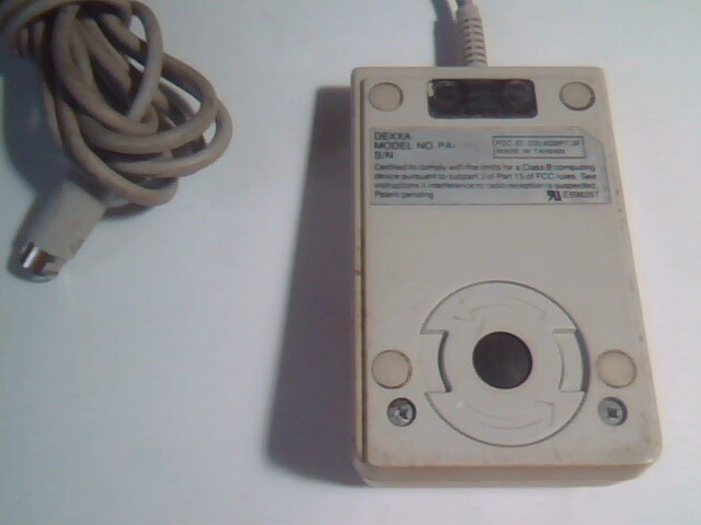 Vintage Dexxa Mouse PA-9MD DZL6QBP7-3F Two-button mini DIN Bus - WORKING! - image 4