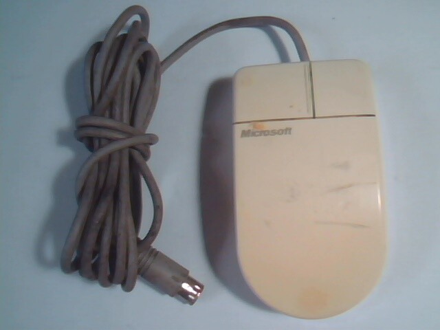 Vintage Microsoft InPort Mouse 2-button C3K7PNINPORT9C - Working