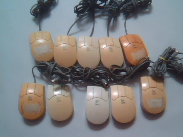 LOT of 10 Vintage Logitech MouseMan Bus Mouse M-PD13-9MD DZLMPD13 mini DIN