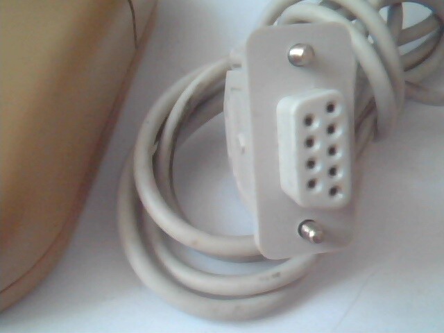 Vintage Kensiko Serial Mouse Three-button 9-pin - Working - image 3