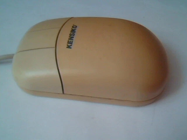 Vintage Kensiko Serial Mouse Three-button 9-pin - Working - image 6