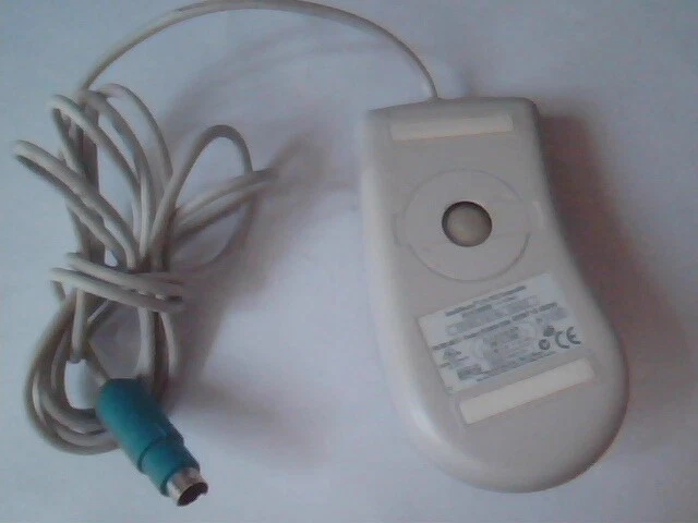 Vintage Microsoft IntelliMouse 1.1A PS/2 X03-86177 NEC 160423 - Working - image 4