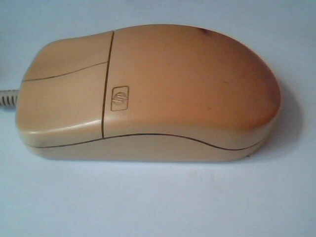 Vintage HP Mouse C1413A Two-button PS/2 34K9 B94C1413X - Working - image 2