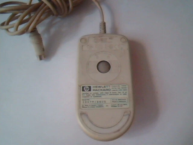 Vintage HP Mouse C1413A Two-button PS/2 34K9 B94C1413X - Working - image 5