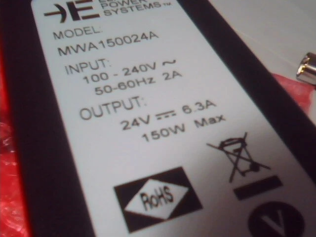 MWA150024A-12A ELPAC Power Systems Power Supply 150W DIN 100V-240V - image 3