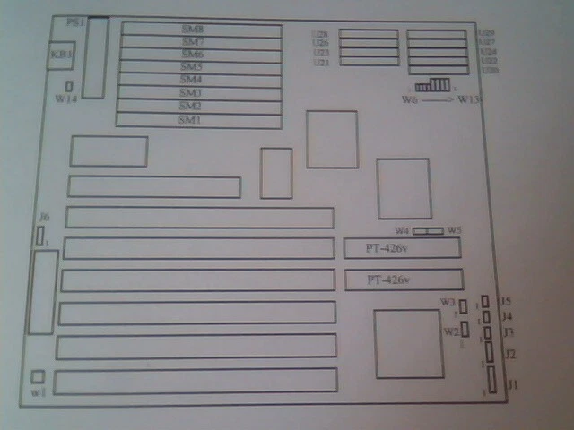User's Manual Guide - 486 MainBoard 25/33/50 MHz PT-426v PT-426i - image 5