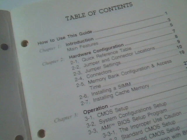 User's Manual Guide - ISA-A486 Main Board A486SX/DX - image 3