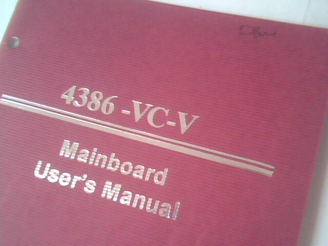 User's Manual Guide - 4386-VC-V Mainboard 11989 Rev B 1993 Motherboard 486 386 - image 2