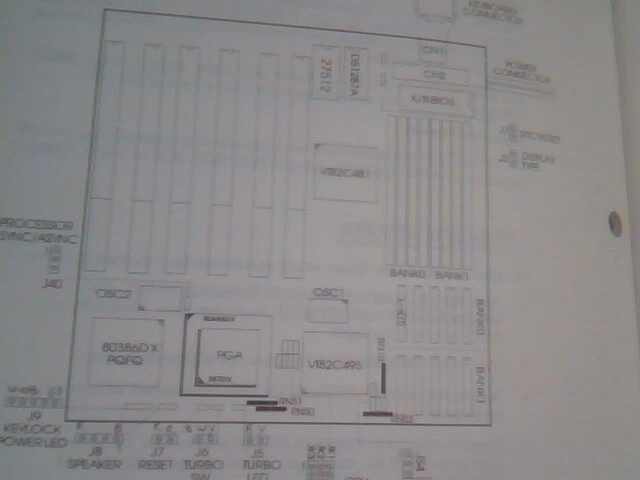 User's Manual Guide - 4386-VC-HD AMD 386-40 PQFP Mainboard motherboard cache - image 2