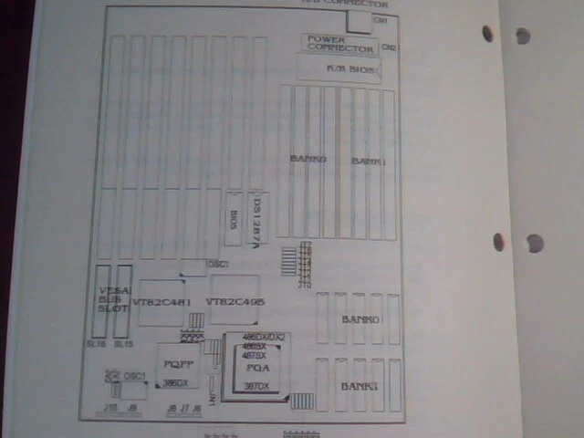 User's Manual Guide - 4386-VC-V Mainboard 486 386 cache system motherboard - image 5