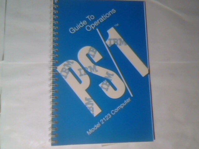 User's Manual Guide - PS/1 Model 2123 Computer .39 color display LOT of 4 books - image 4