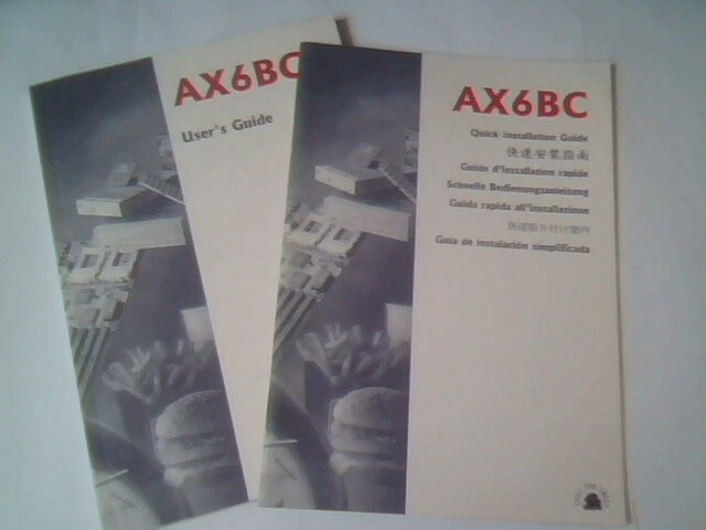 User's Manual Guide - AX6BC Pentium II System Board 1998 Intel 82440BX