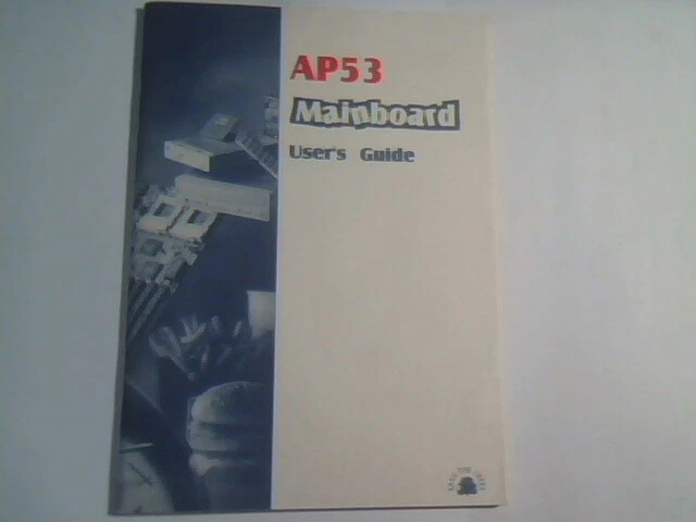 User's Manual Guide - AP53 Mainboard Pentium System board 430HX