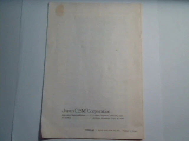 User's Manual Guide - Citizen Personal Printer iDP-560CN iDP-560CNL CBM - image 5