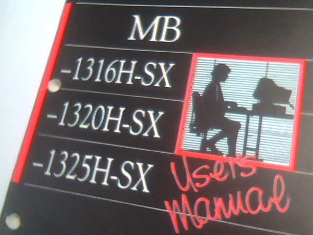 User's Manual Guide - 20MHz 80386SX Turbo Main Board 1316H-SX 1320H-SX 1325H-SX - image 3