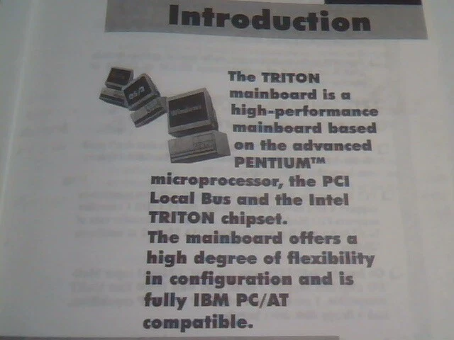 User's Manual Guide - Triton PCI Bus Mainboard Super Multi-I/O Version 3.0 - image 6