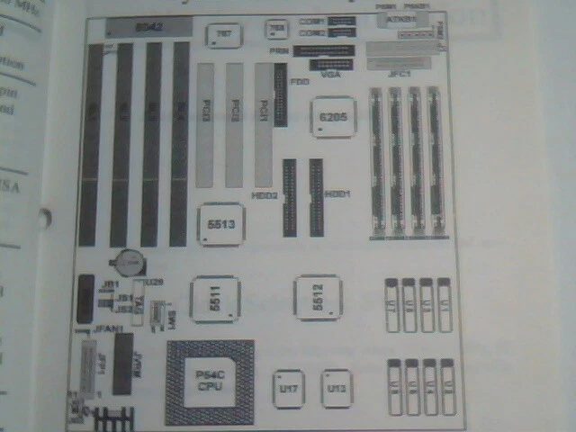 User's Manual Guide - PCI Pentium S16 Mainboard YM512301 System Board MS-5123 - image 6