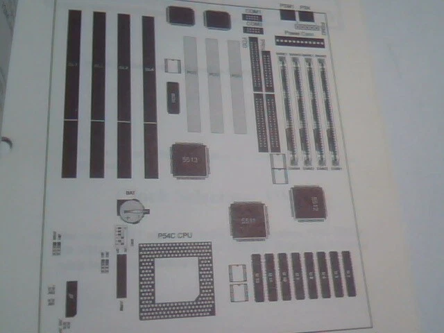 User's Manual Guide - PCI Pentium S14 Mainboard YM511801 System Board MS-5118 - image 7