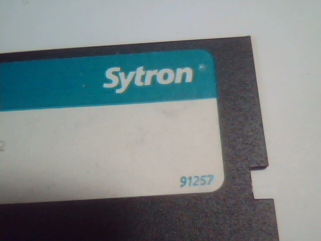 Sytos Plus - File Backup Manager 5.25 floppy disk - 1989 Sytron - image 3