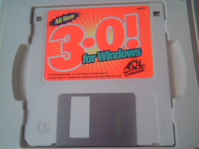 3.5 floppy disk - AOL Canada 3.0 for Windows 1997 with 50 free hours - image 4