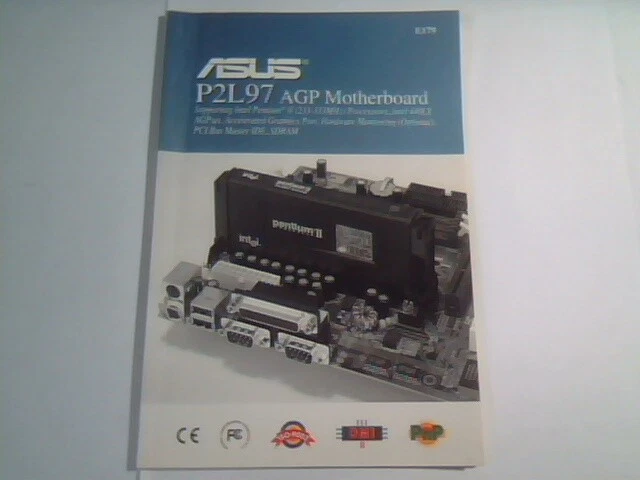 User's Guide Manual - ASUS P2L97 AGP Motherboard Intel 440LX AGPset AS9712R