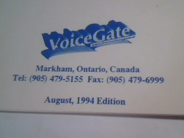 User's Guide Manual - VIP 4000 Voice Information Processor VIP4000 mail - image 3