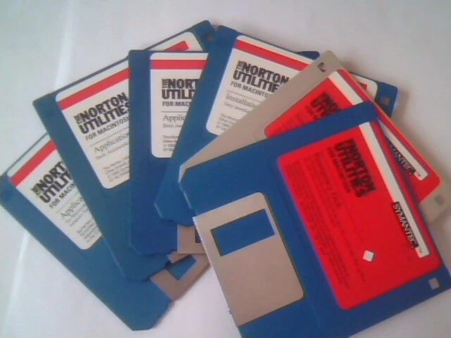 3.5" Floppy disks - Norton Utilities for Macintosh By Symantec V2.0