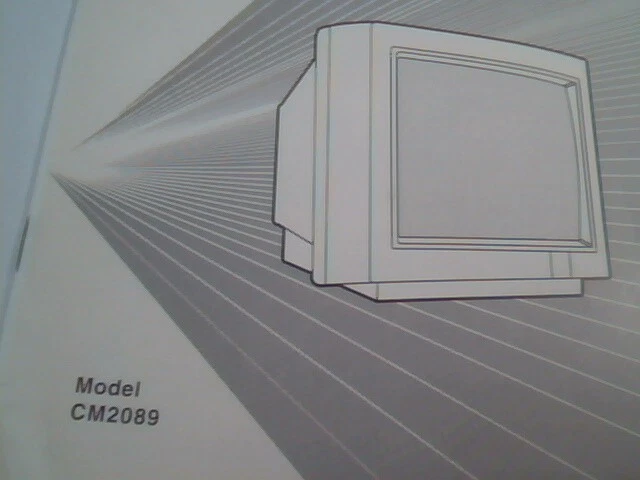 User's Manual Guide - Magnavox Super VGA Color Display CM2089 - image 2