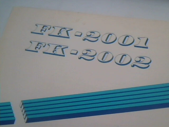 User's Manual Guide - FK-2001 FK-2002 Series Keyboard IBM PC/XT PS/2 - image 3