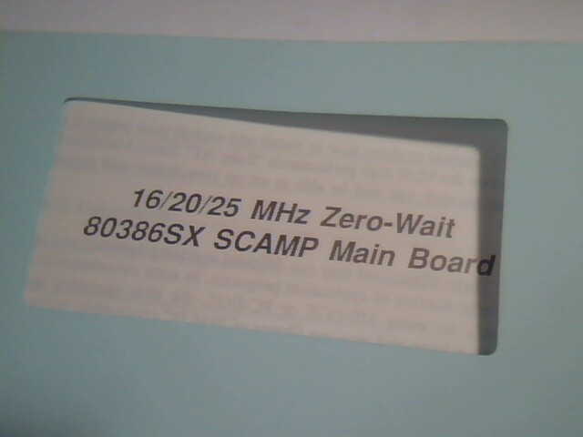 User's Manual Guide - 16/20/25 MHz Zero-wait 80386SX VLSI SCAMP Turbo Mainboard - image 2