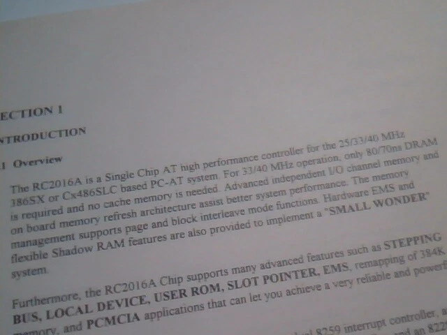 User's Manual Guide - 386SX Mainboard 25/33/40 MHz PT-319A RC2016A - image 3