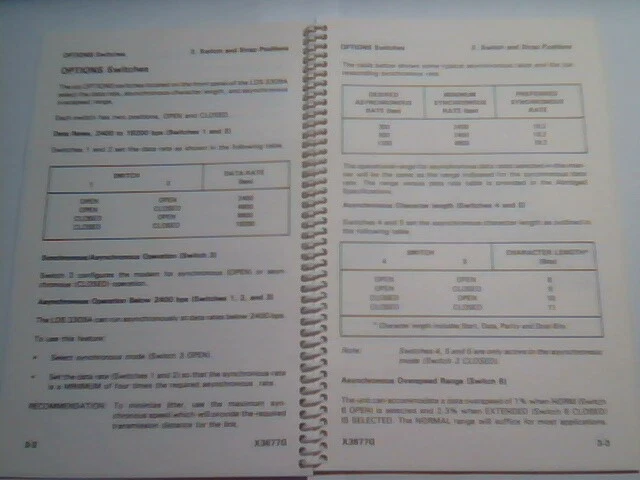 User's Manual Guide - Gandalf RM 3309A/LDS 3309A Limited Distance Modem - image 5
