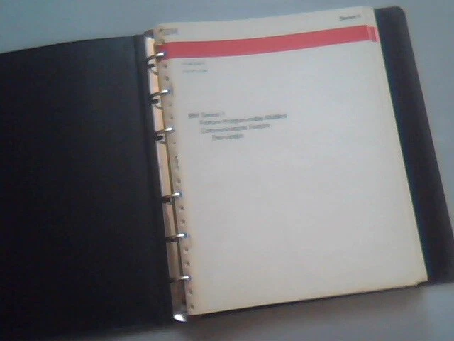 IBM Series /1 Feature-programmable multiline communications + Operation books - image 2