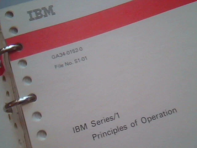 IBM Series /1 Feature-programmable multiline communications + Operation books - image 4