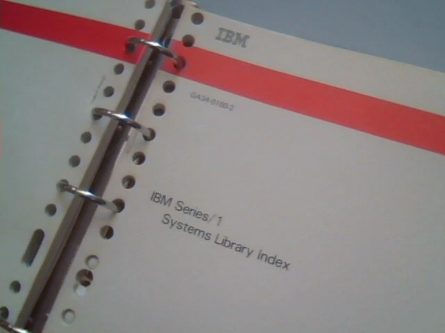IBM Series /1 4956 Processor Model K00 Description Systems Library Indexes - image 4