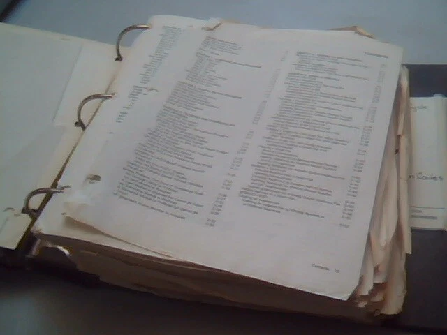 Original binder - IBM Systems /36 Programming with RPG II First edition 1983 - image 5