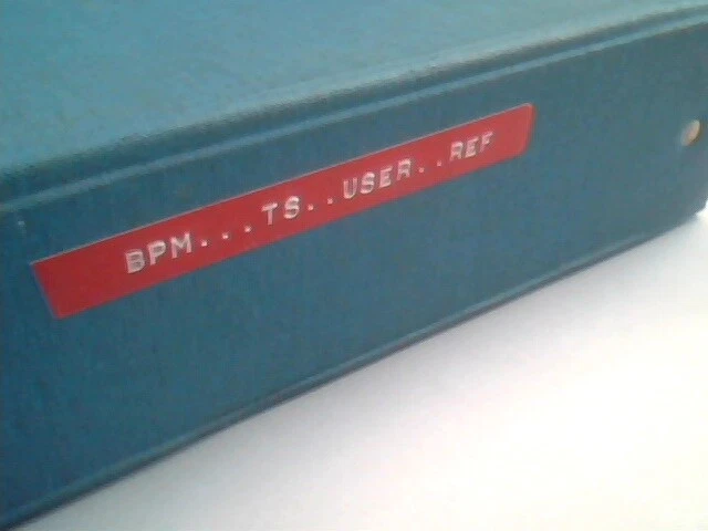 Original binder - Xerox Control Program-Five CP-V 560 Sigma Batch Processing - image 8