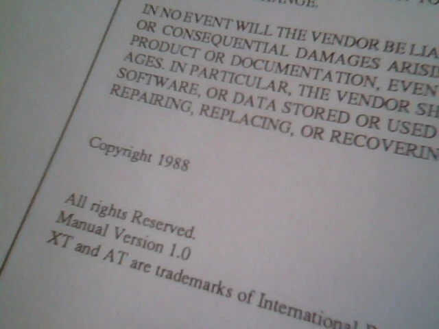 User's Manual Guide - 386/32 Series System Board 1988 1.0 CS8230 - image 3