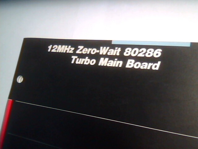 User's Manual Guide - MB 1212C 12MHz Zero-wait 80286 Turbo Mainboard - image 3