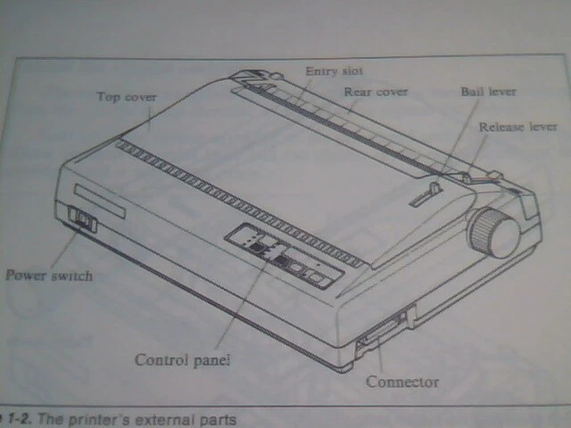 User's Manual Guide - Multi-font NX-1000II Printer Star Micronics 1989 - image 6