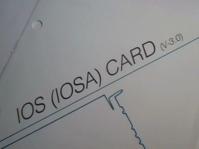 User's manual guide - IOS (IOSA) card V-3.0 - image 2