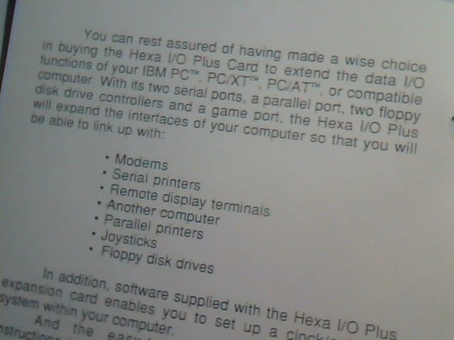 User's manual guide - Hexa I/O Plus Multifunction Card short - image 3