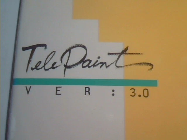 User's Manual + Floppy disks TelePaint Ver 3.0 LCS Telegraphics Program Utility - image 3