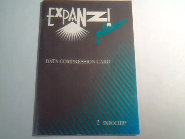 User's Manual Guide - Expanz! Plus Disk Compression Card Infochip