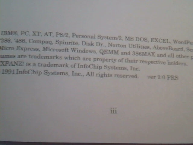 User's Manual Guide - Expanz! Plus Disk Compression Card Infochip - image 3