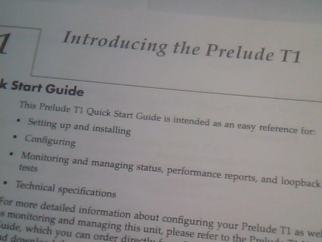 User's Guide Manual - Prelude T1 DL080 Quick Start Digital Link DSU/CSU - image 4