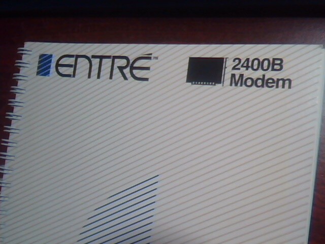 User's Guide Manual - Entre 2400B Modem - image 2