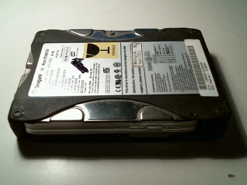 IDE Hard Disk Drive Seagate U6 ST340810A 9T7002-105 40GB 100188750