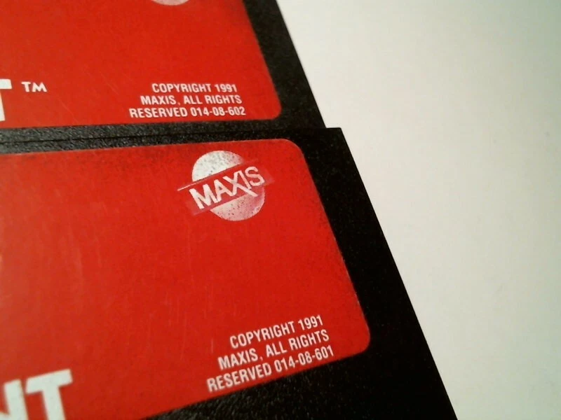 SimAnt Maxis 1991 - set of 5.25" floppy disks - IBM and 100% compatibles - image 3